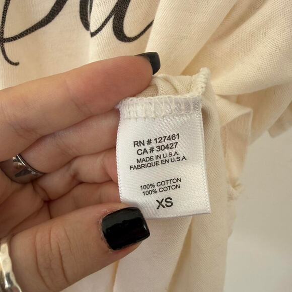 WILDFOX FLOWY “EAT” TEE - Picture 8 of 8